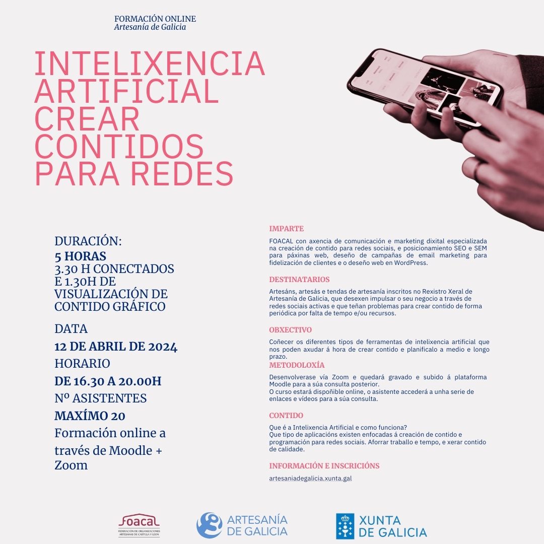 Cursos online para crear contenidos para redes