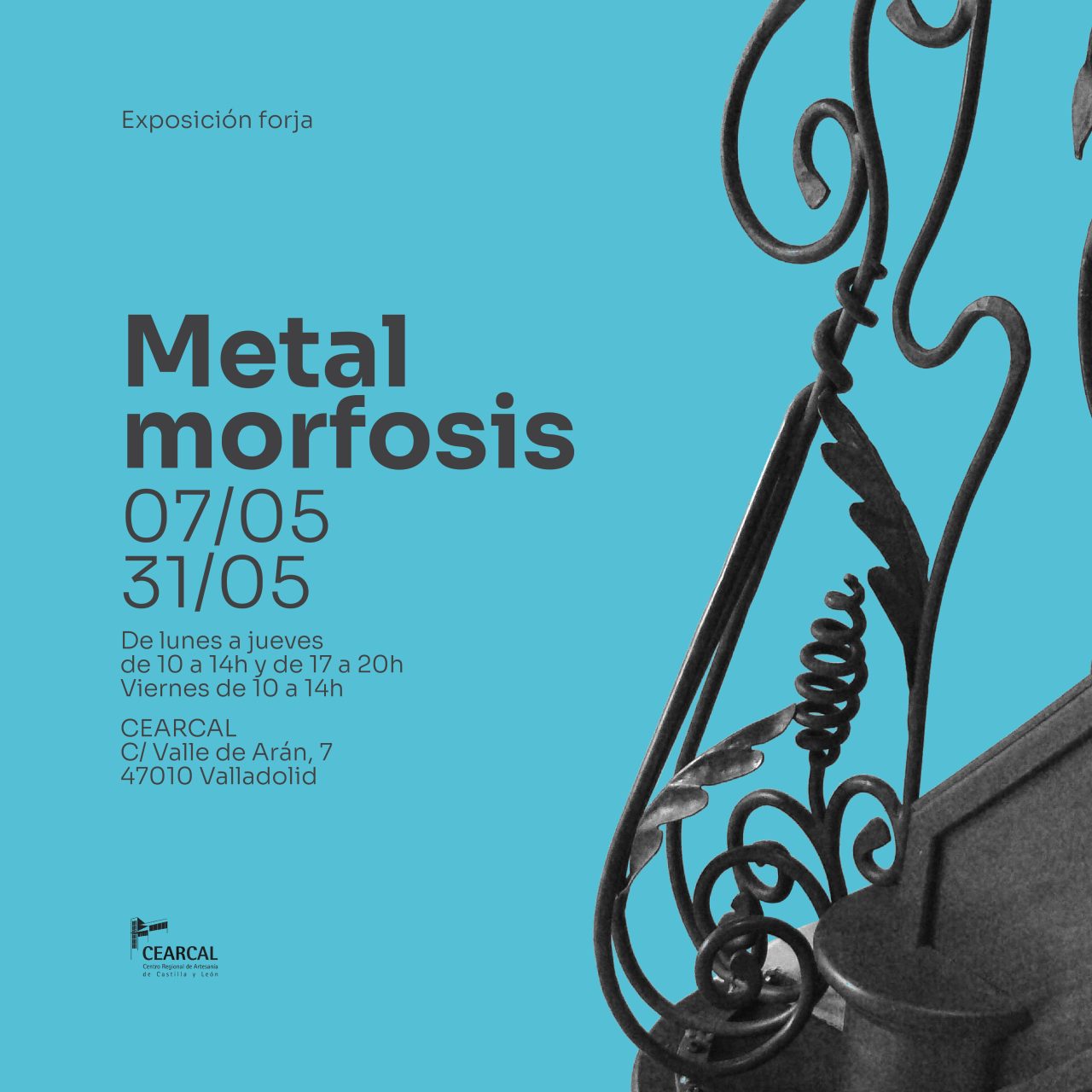 Exposición Metalmorfosis en CEARCAL