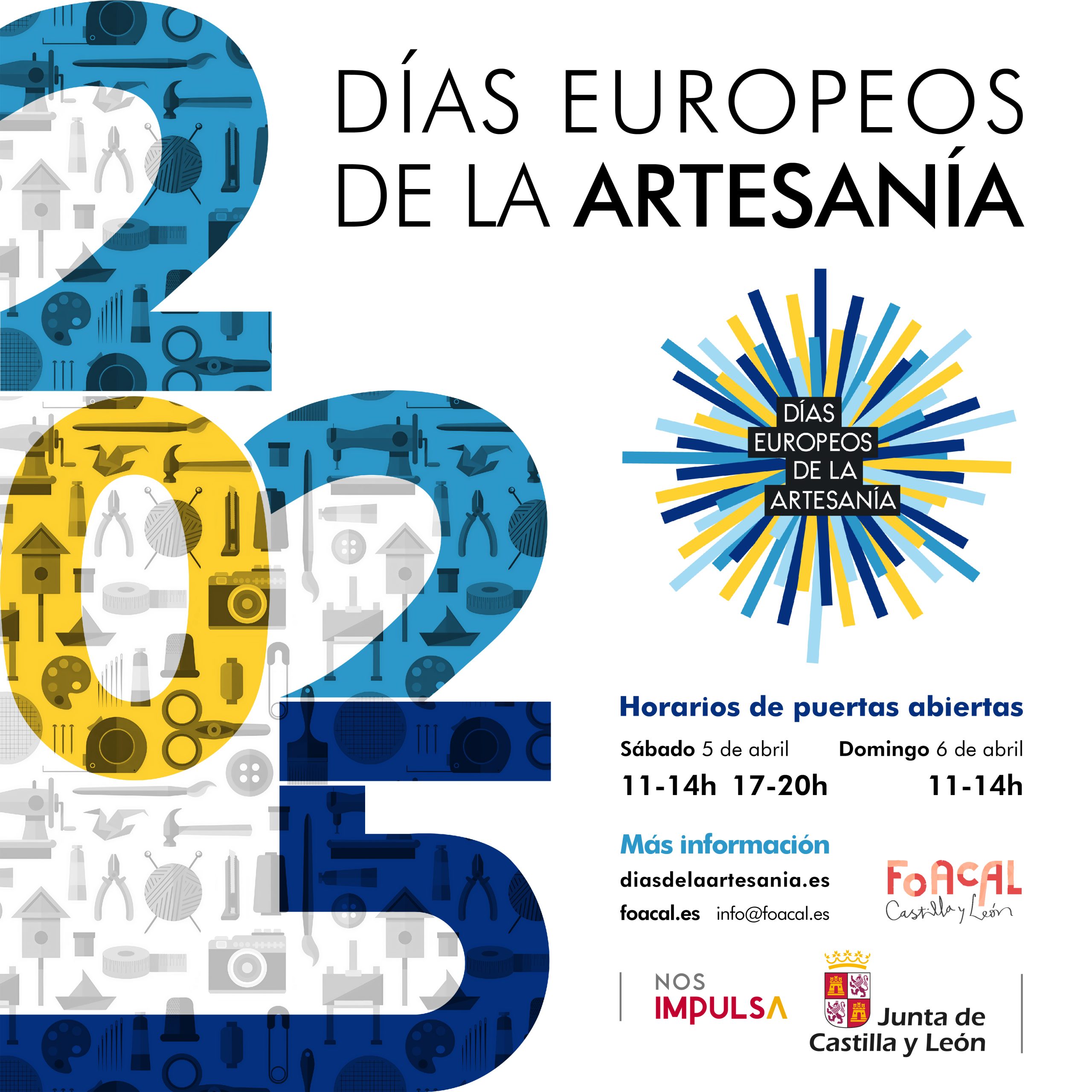 Cartel general Dias Europeos de la Artesania