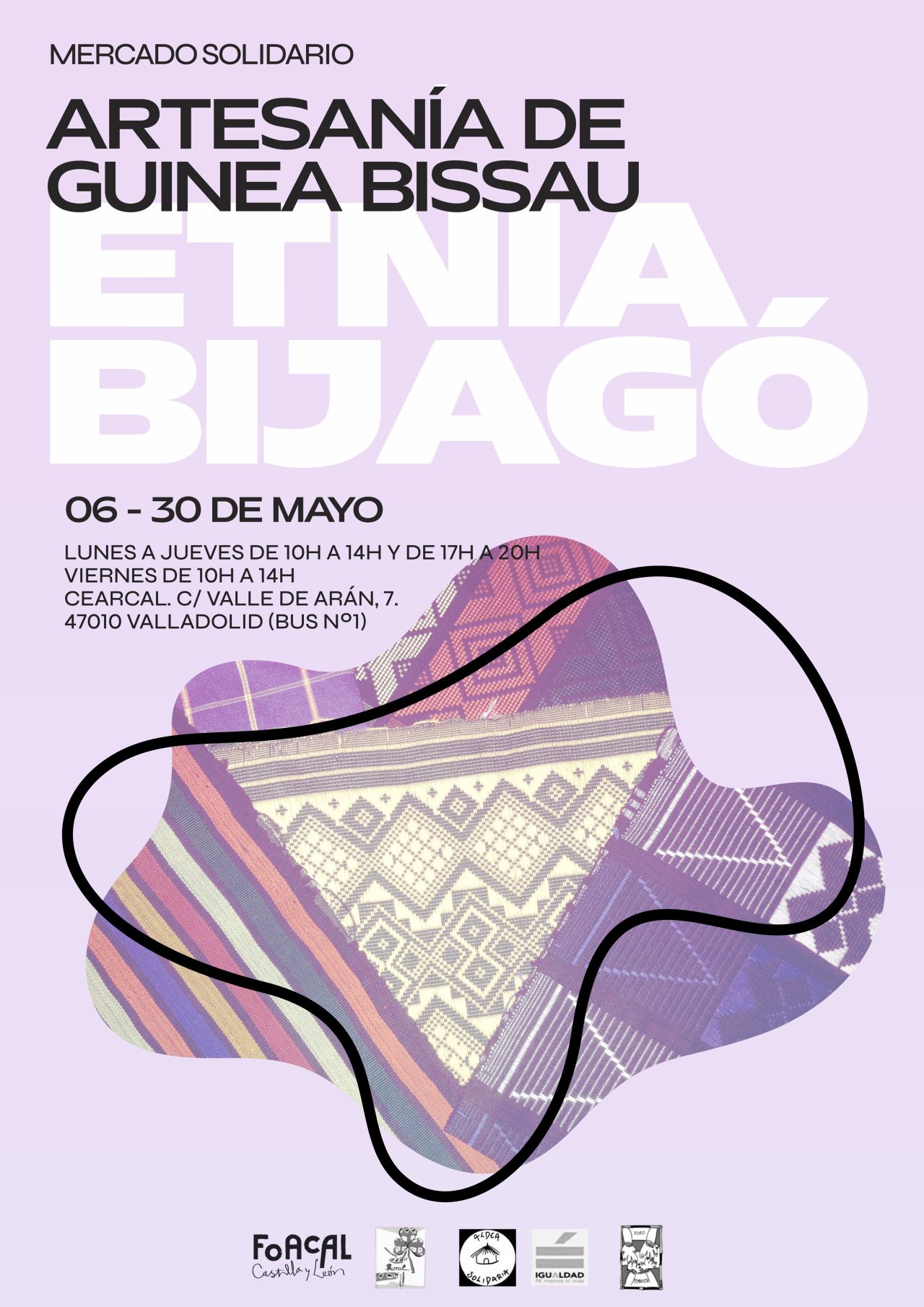 Cartel Artesanía Etnia Bijago Guinea Bissau