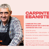 Curso de carpintería y ebanistería