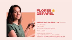 Flores de papel