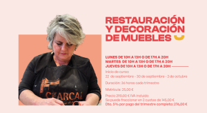 Restauración y decoración de muebles