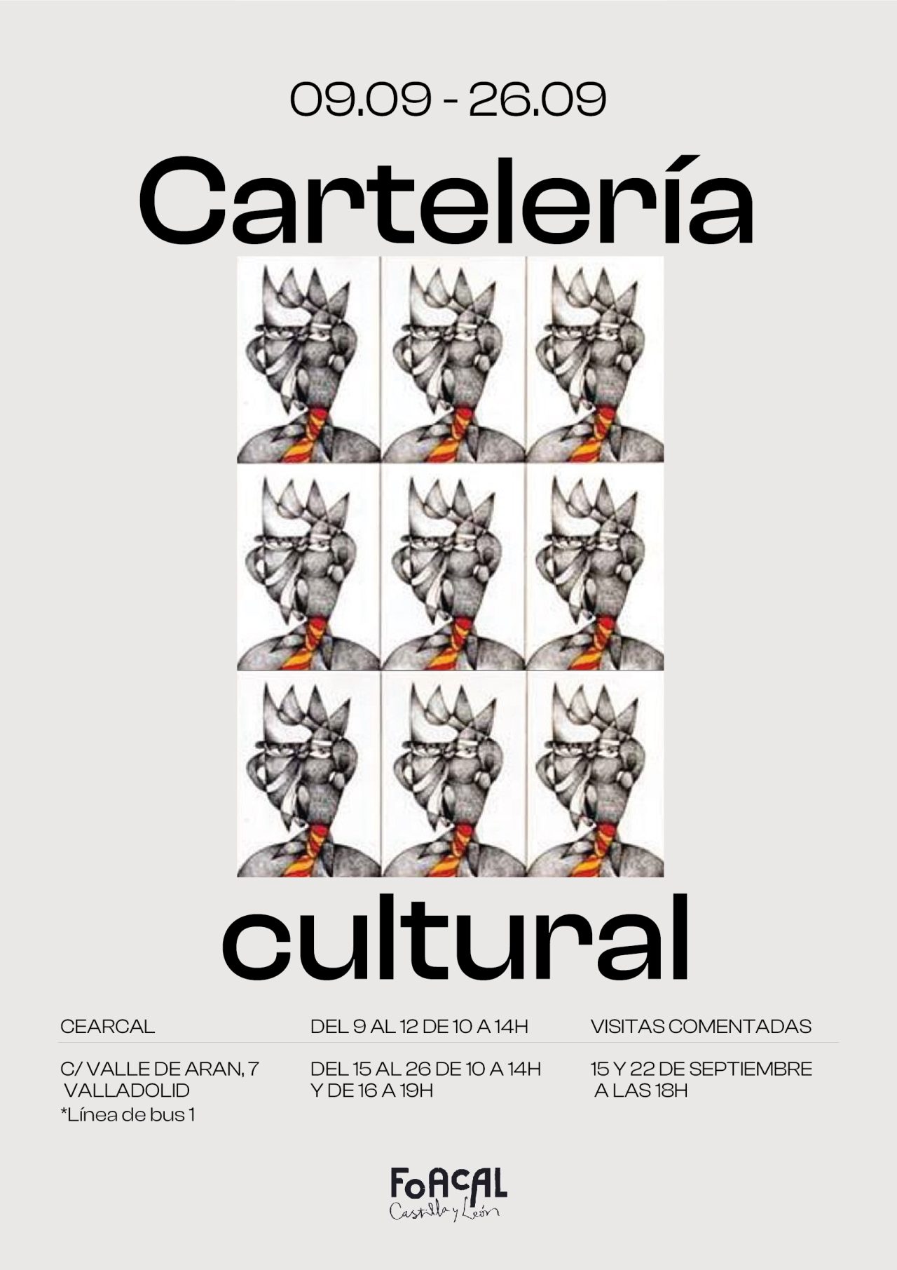 Exposicion cearcal Carteleria Cultural