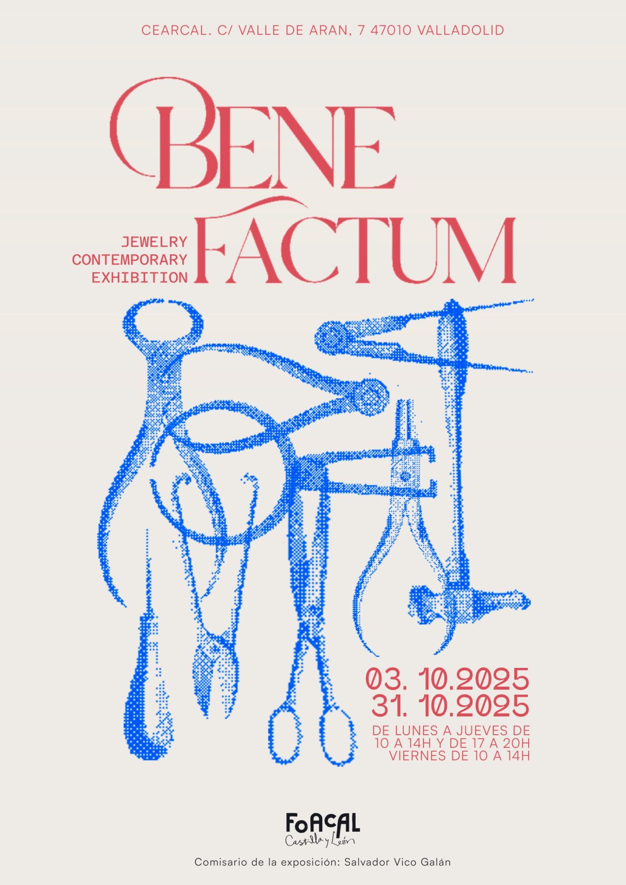 Cartel exposición Benefactum