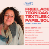 FREELACE. Técnicas textiles con papel soluble