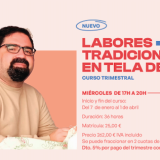 Labores tradicionales en tela de lino