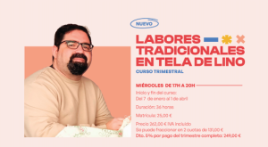Labores tradicionales en tela de lino
