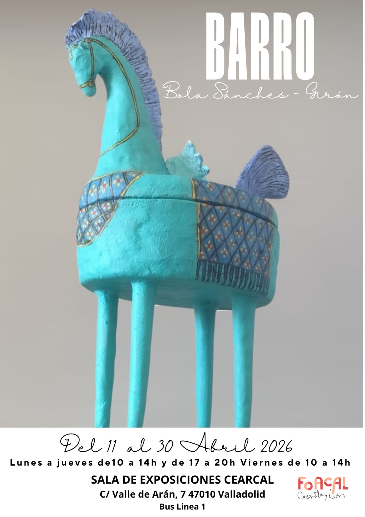 Exposición de cerámica en Valladolid