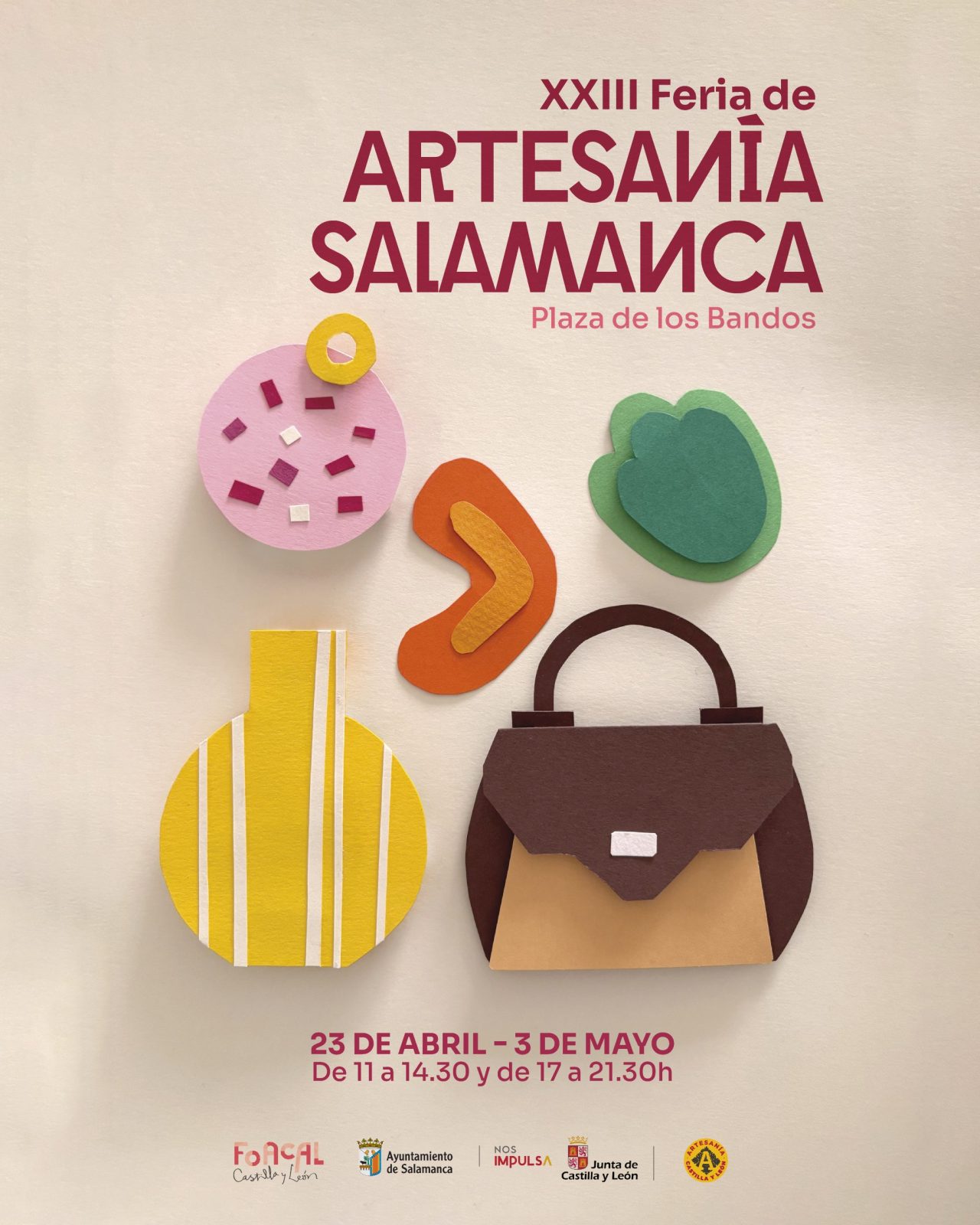 CARTELERIA FERIA DE ARTESANIA DE SALAMANCA 2026