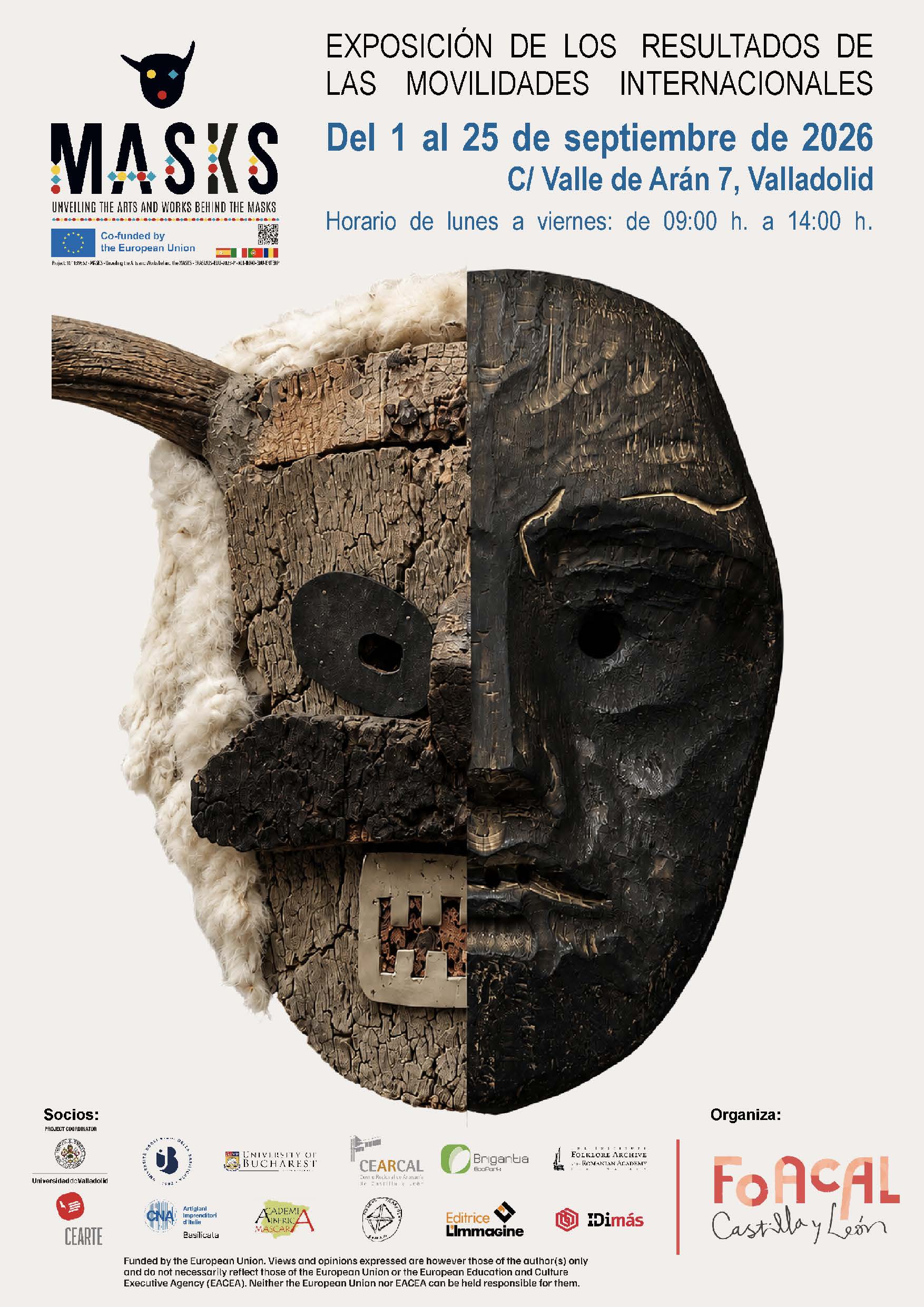 Exposición MASKS en Valladolid